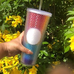 🌈 Rainbow 2020 Pride studded Starbucks tumbler